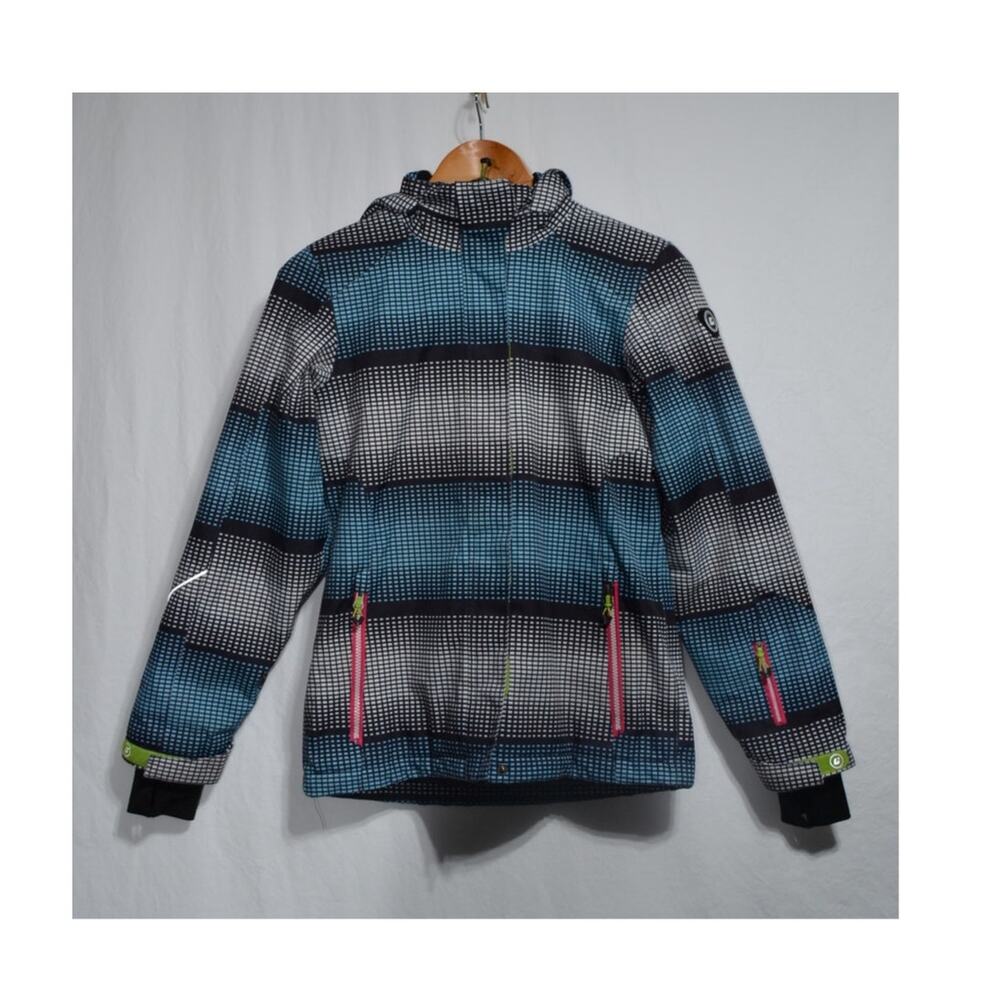Killtec Level 3 Ski Jacket Breathable Waterproof Windproof Hooded Size Youth 14